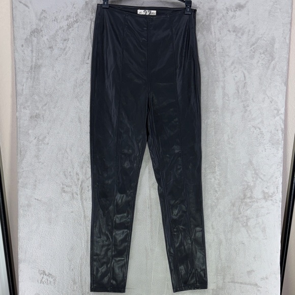 We The Free by Free People Faux Leather Pants - Picture 3 of 9